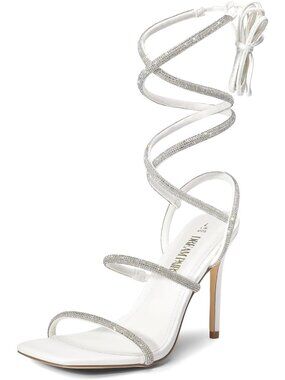 Stylish Strappy Gladiator High Heels - Sexy Square Toe Open Toe Dressy Pumps